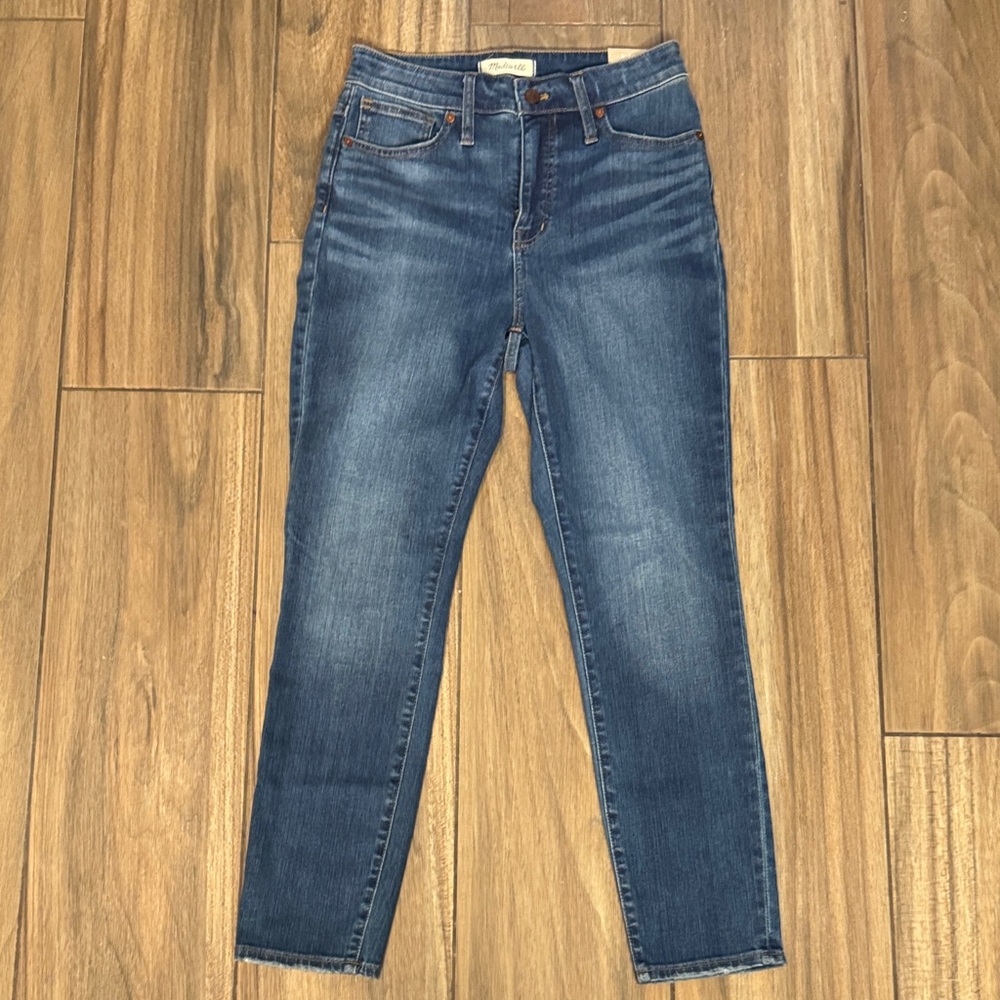 Madewell Dark Blue Ankle Jeans